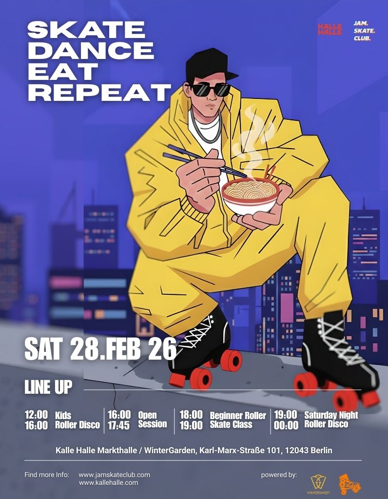 eat skate dance repeat